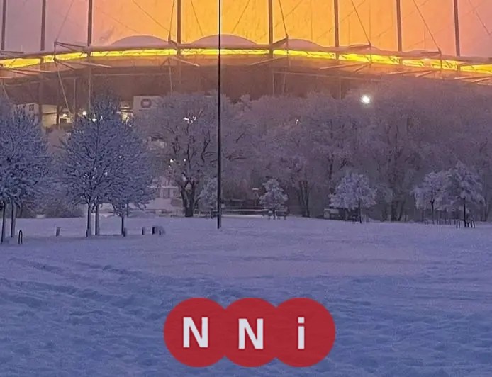 تأجيل مباراة هامبورغ وليفركوزن بسبب تساقط الثلوج الكثيف