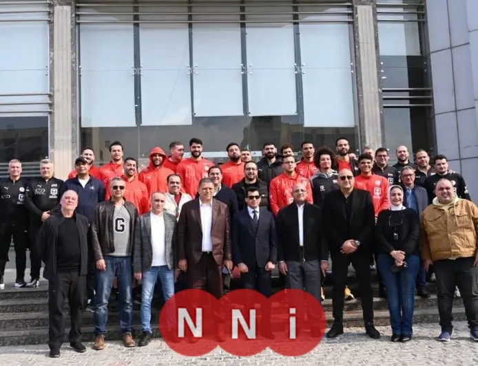 وزير الرياضة يشحن حماس لاعبي منتخب اليد قبيل انطلاق بطولة أمم أفريقيا