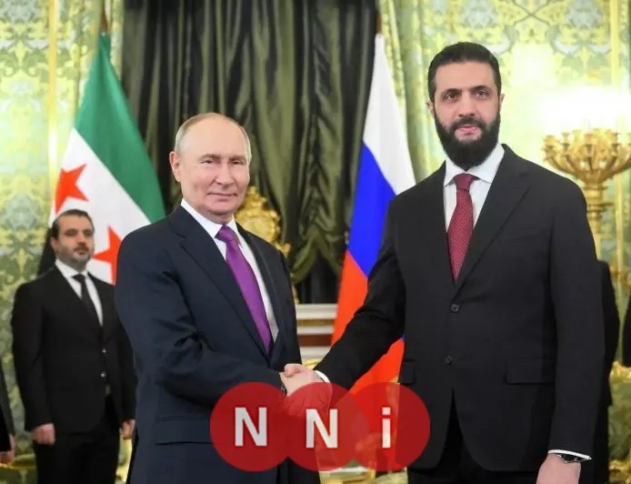 أحمد الشرع يزور بوتين في الكرملين ويشيد بدور روسيا التاريخي في دعم سوريا