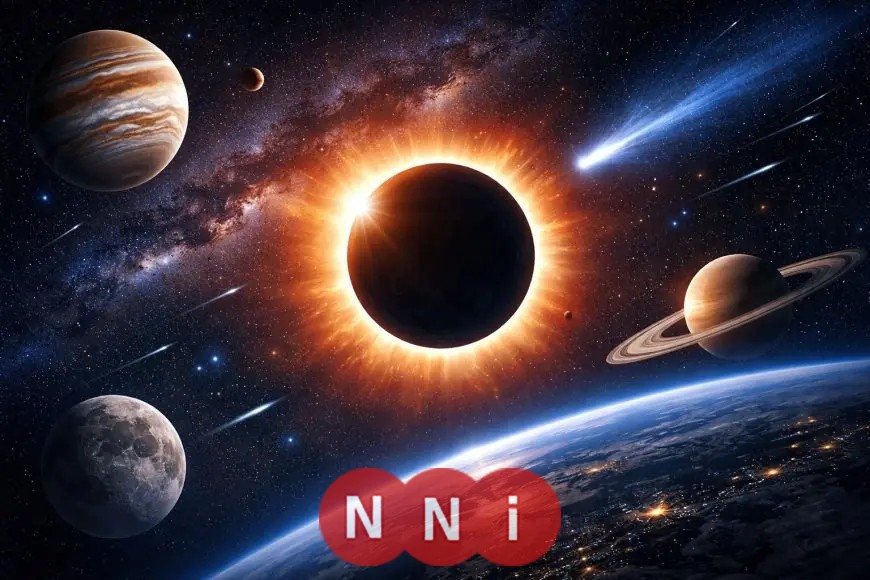 كسوف الشمس 2026: عام مليء بالظواهر الفلكية النادرة واللافتة للنظر