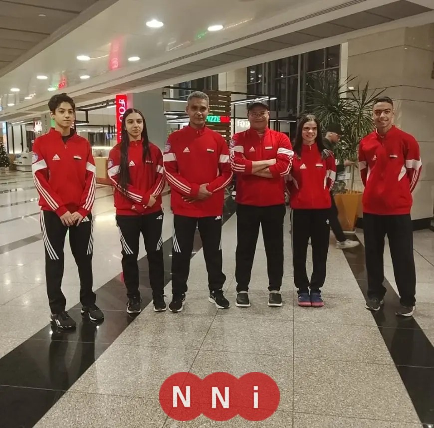 بعثة المنتخب الأولمبي للكونغ فو تتجه إلى الصين لبدء معسكر تدريبي مكثف