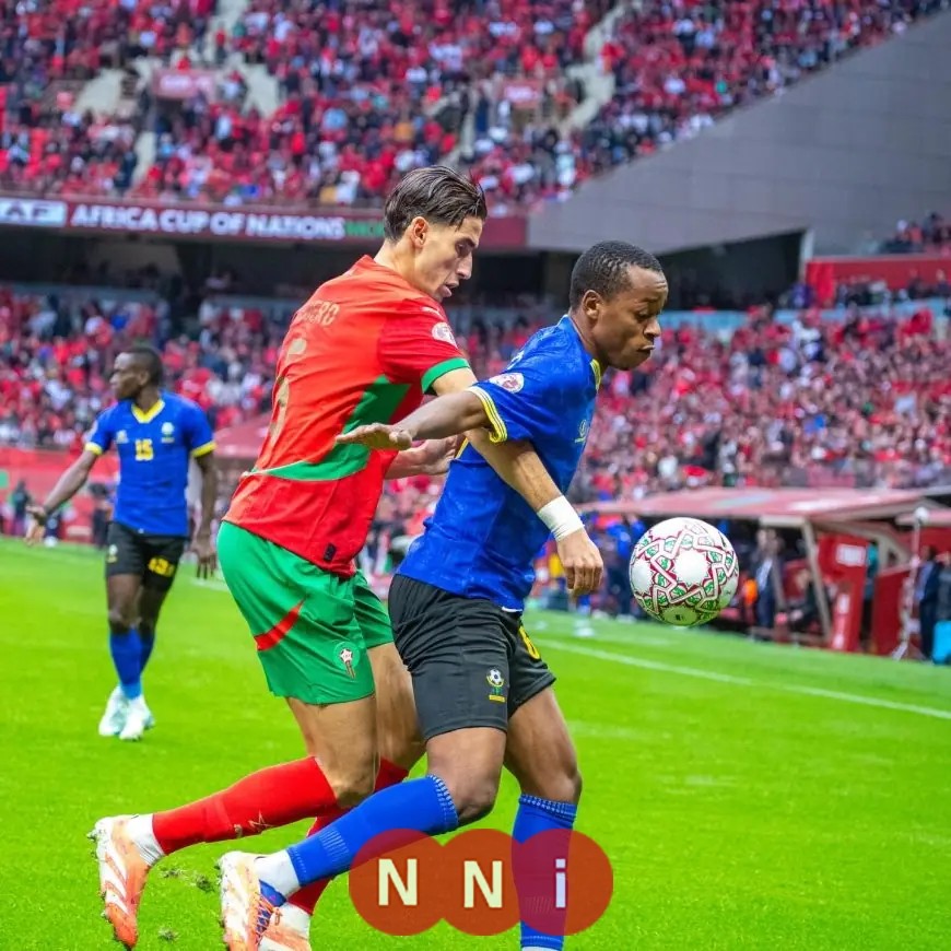 الشوط الأول بين المغرب وتنزانيا ينتهي بالتعادل السلبي في أمم أفريقيا