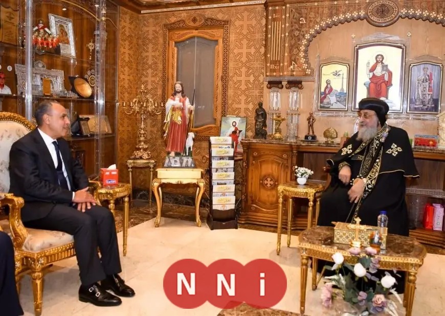 تهنئة وزير الخارجية لقداسة البابا تواضروس الثاني بمناسبة عيد الميلاد المجيد