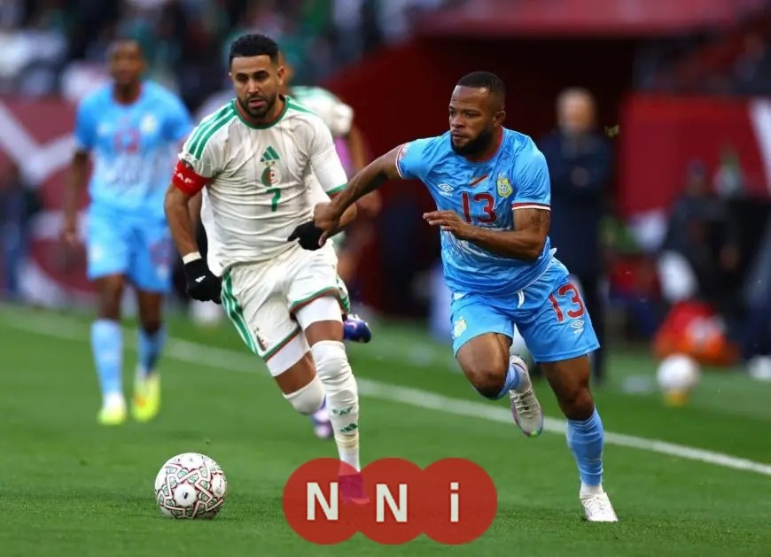 الجزائر تواجه الكونغو الديمقراطية في شوط أول سلبي في دور الـ16 من كأس أمم أفريقيا