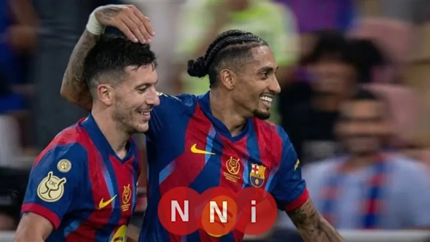 برشلونة يسحق أتليتك بلباو بخماسية ويتأهل لنهائي كأس السوبر الإسباني