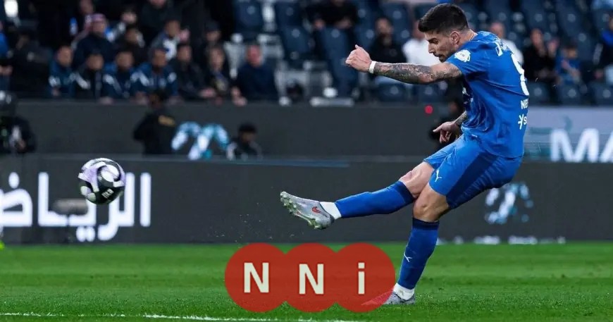 روبن نيفيز يتألق بفنونه ويقود الهلال لانتصار ساحق على الحزم