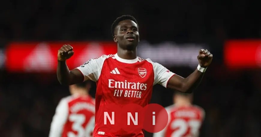 بوكايو ساكا يمدد عقده مع أرسنال حتى عام 2031