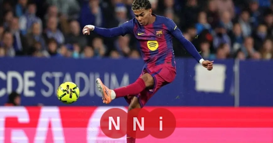 لامين يامال يحصد لقب لاعب الشهر في الدوري الإسباني للمرة الثانية على التوالي