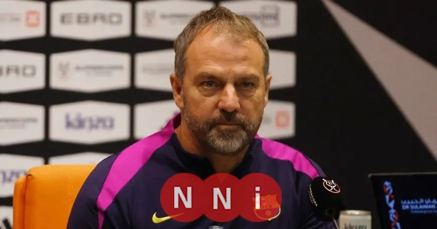 نهائي السوبر: هانزي فليك يشيد بمهارات مبابي وعظمة برشلونة