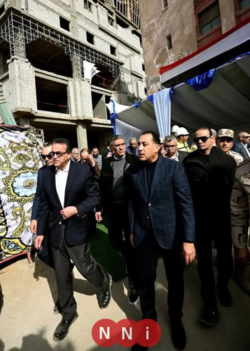 رئيس الوزراء يطلع على آخر تطورات تطوير مستشفى أم المصريين العام في الجيزة