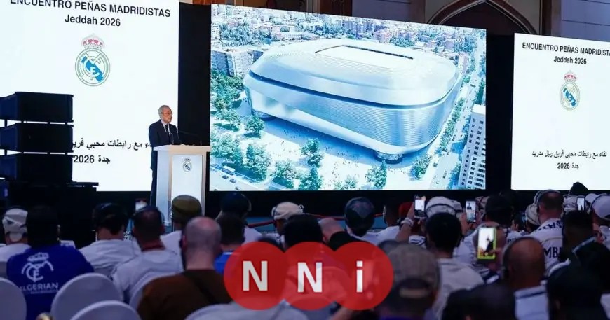 فلورنتينو بيريز يعبر عن فخر ريال مدريد بحماس جماهيره العربية من جدة العزيزة