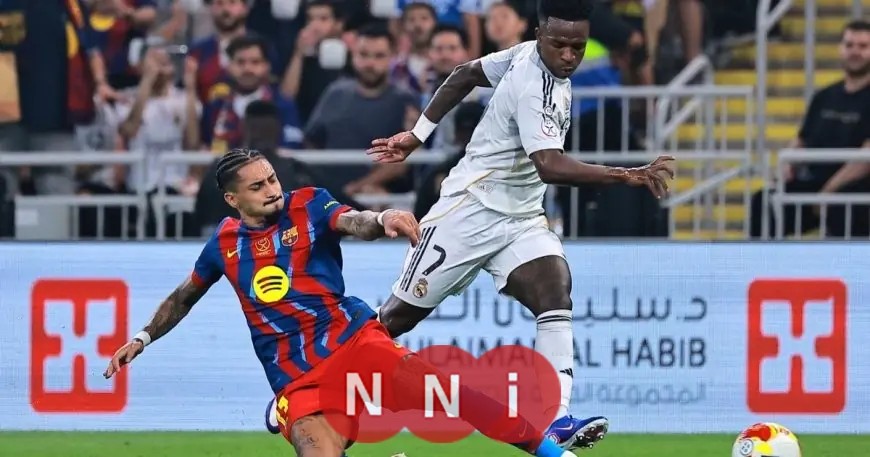 تعادل مثير بين برشلونة وريال مدريد بأربعة أهداف في شوط واحد مثير