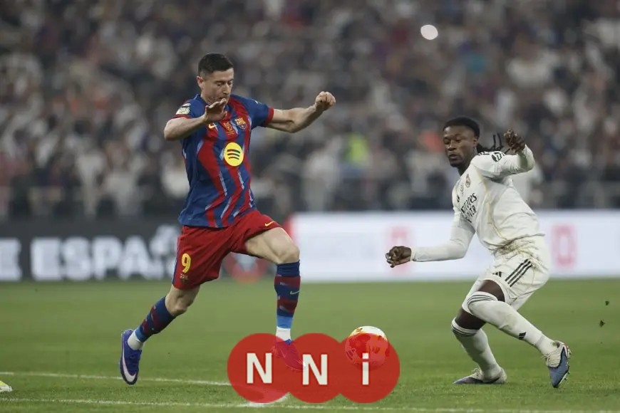 تابع أهداف الشوط الأول المذهلة في مباراة ريال مدريد ضد برشلونة