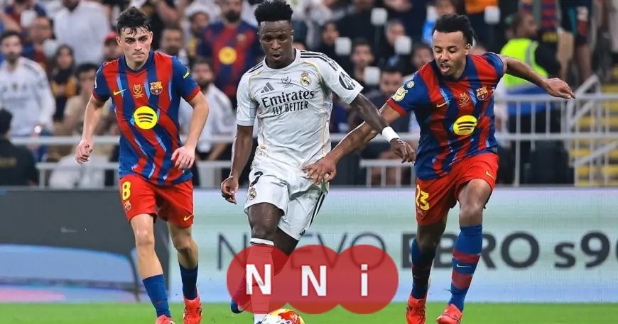 فينيسيوس يكسر الصيام عن التهديف بهدف رائع في شباك برشلونة