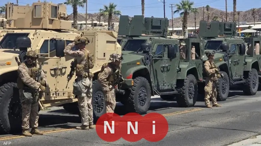 دهس شاحنة لمتظاهرين إيرانيين في لوس أنجلوس يسبب إصابات متعددة