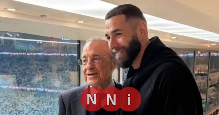 كريم بنزيما يقدم نصائح ذهبية لرئيس ريال مدريد فلورنتينو بيريز