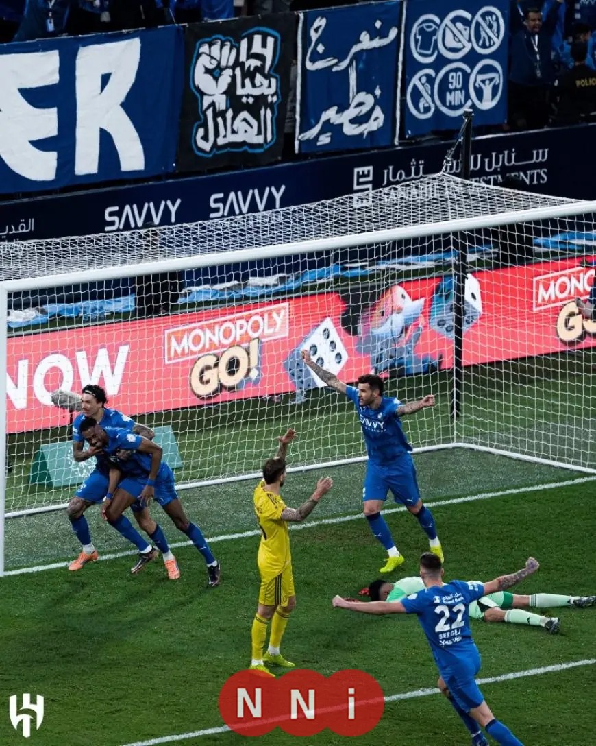 الهلال يتألق بثلاثية مذهلة أمام النصر ويعزز صدارته في الدوري السعودي