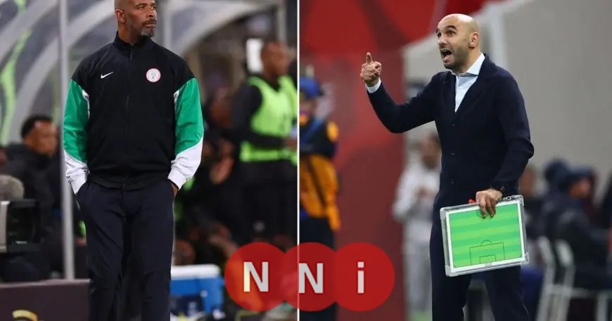 مدرب نيجيريا يتوقع مواجهة قوية أمام المغرب بدلاً من الجزائر