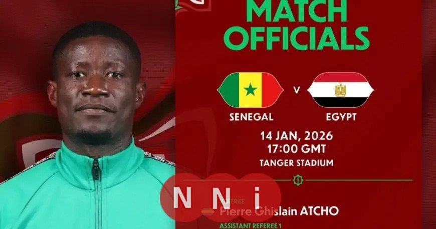 تعرف على بيير أتشو الحكم المثير للجدل في مباراة مصر والسنغال الذي أغضب الأهلي