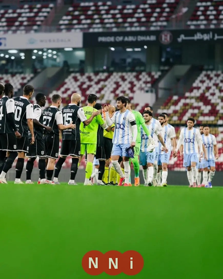 تعادل بيراميدز مع نيفتشي الأذربيجاني يختتم معسكره في الإمارات بنجاح