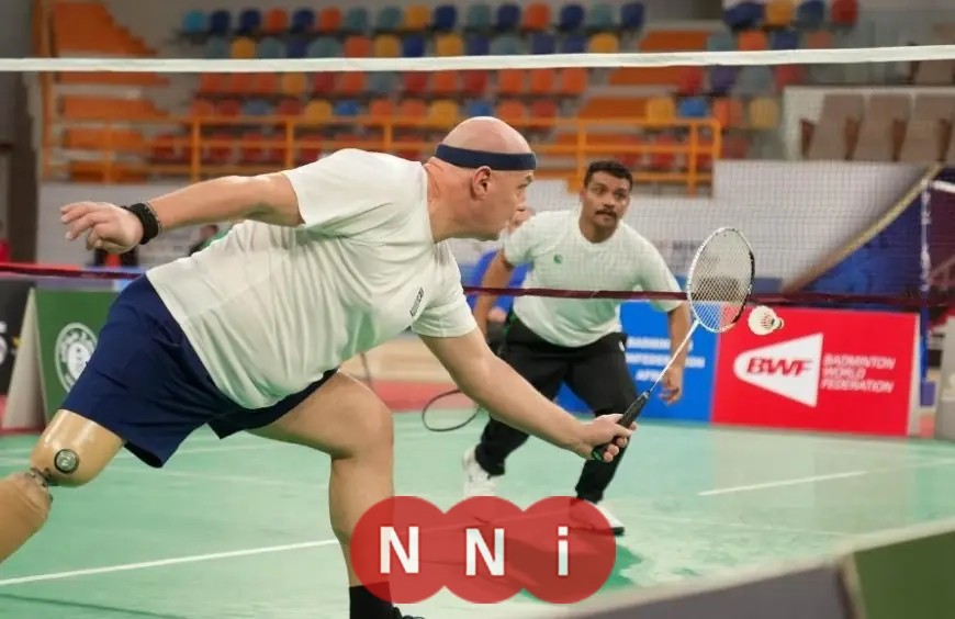 اليوم الثاني من بطولة مصر الدولية البارالمبية للريشة الطائرة يشهد منافسات مثيرة