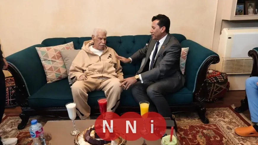 وزير الرياضة يتابع حالة حسن شحاتة الصحية ويُطمئن الجمهور