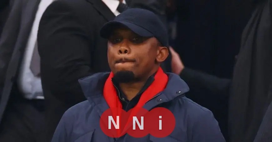 تعليق إيتو أربع مباريات بسبب سوء السلوك في مباراة الكاميرون والمغرب