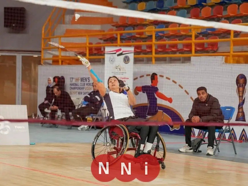 منافسات اليوم الثالث تشتعل في بطولة مصر الدولية للريشة الطائرة البارالمبية