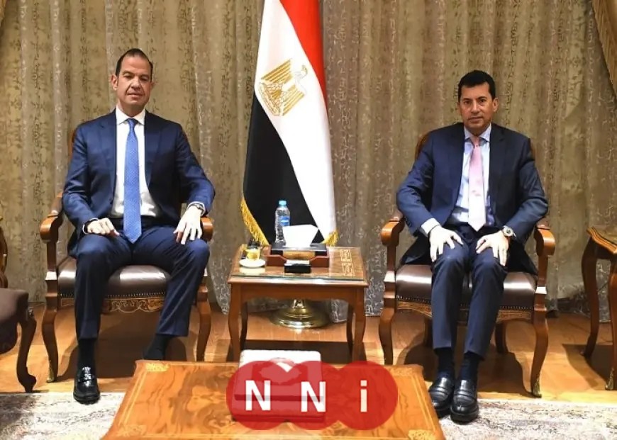 صبحي يناقش مع قيادات «استادات» و«المتحدة للرياضة» تعزيز دعم الاتحادات الرياضية وتوسيع التعاون المشترك