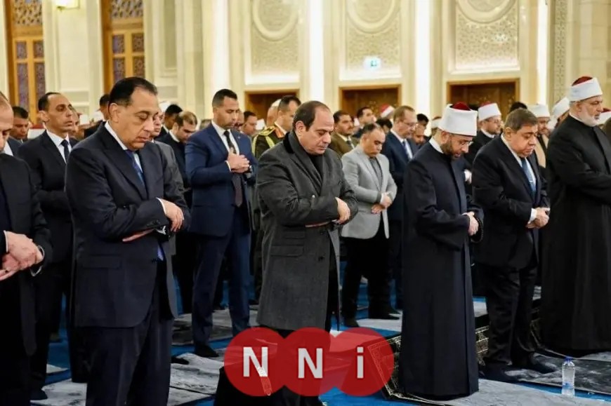 الرئيس السيسي يدشن مسجد العزيز الحكيم في قلب المقطم