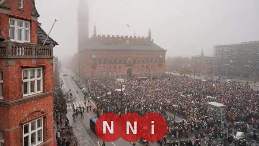 احتجاجات حاشدة في الدنمارك ضد ترامب لدعم جرينلاند