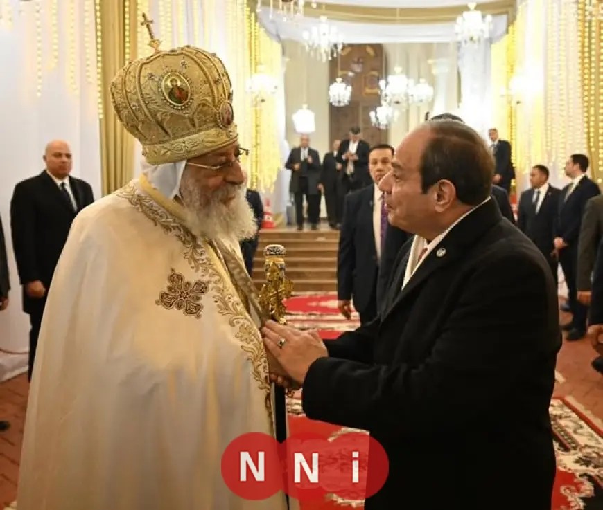 السيسي يطمئن على صحة البابا تواضروس الثاني في لفتة دعم واهتمام