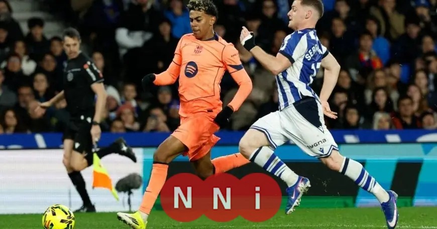 برشلونة يواجه هزيمته الأولى في الدوري منذ الكلاسيكو أمام ريال سوسيداد