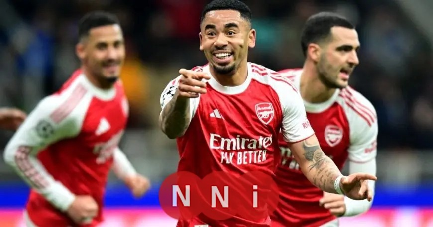 أرسنال يحقق فوزًا مثاليًا بثلاثية على إنتر ميلان ويتأهل لدور الـ16