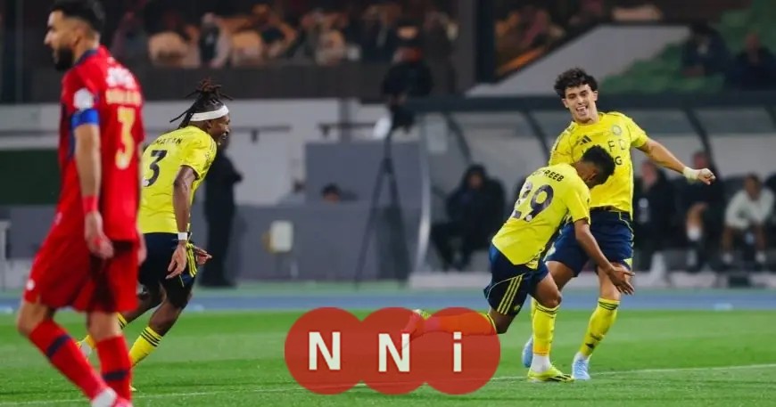 فريق النصر يتفوق على ضمك بهدف مذهل من اللاعب غريب في الشوط الأول