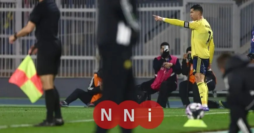 كريستيانو رونالدو يسجل إنجازاً تاريخياً ويوجه النصر لانتصار مثير على ضمك