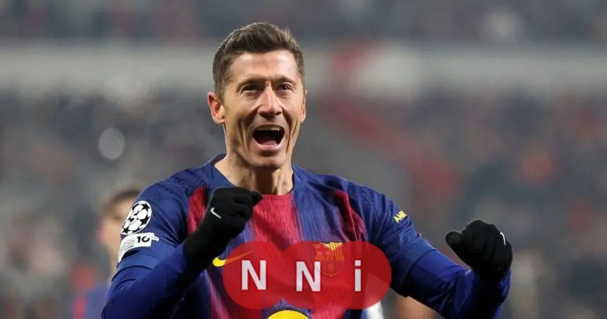 روبرت ليفاندوفسكي يسعى لتحطيم رقم قياسي لليونيل ميسي مع برشلونة