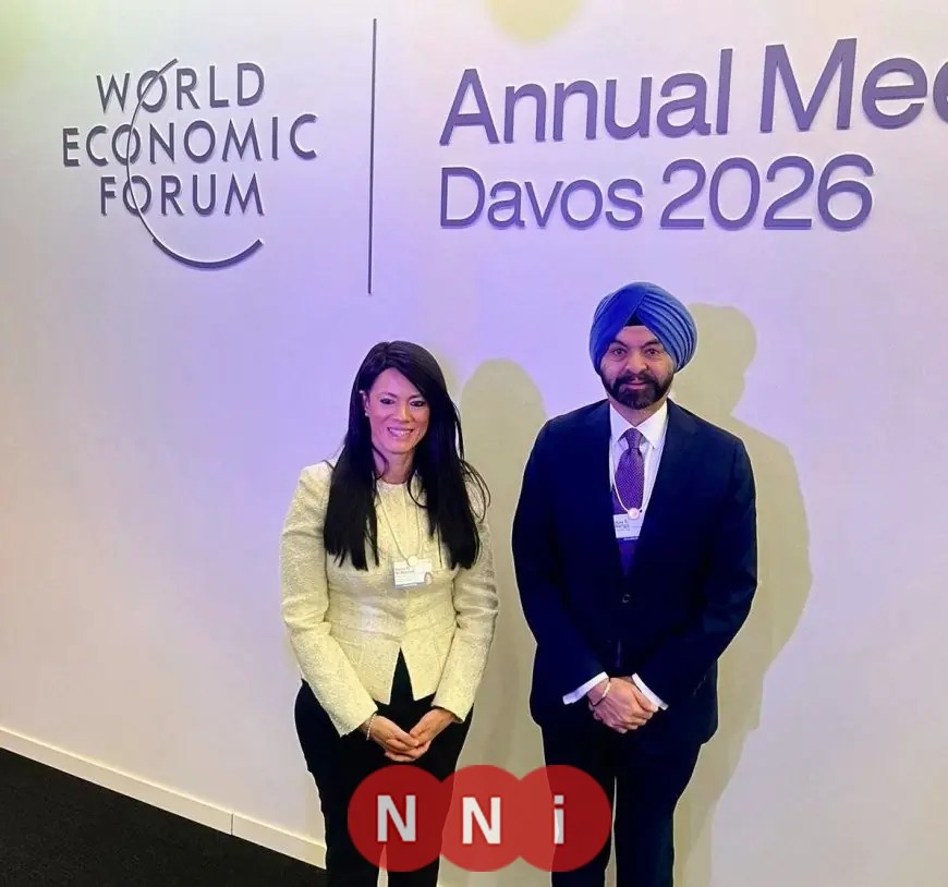 المشاط تناقش تعزيز الشراكة مع رئيس البنك الدولي في منتدى دافوس 2026