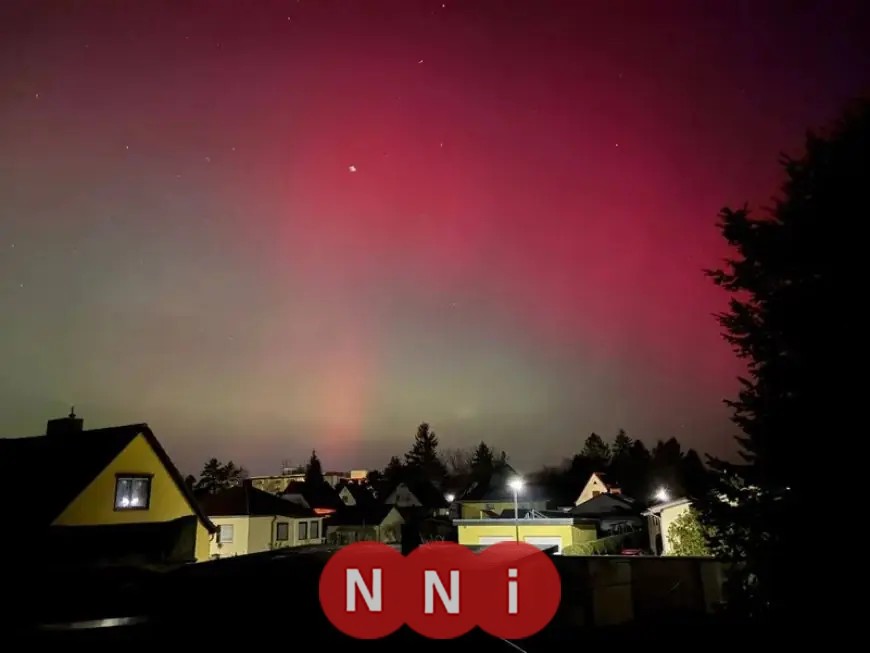 عاصفة شمسية قوية تضرب الأرض: سماء أوروبا تشتعل باللون الأحمر