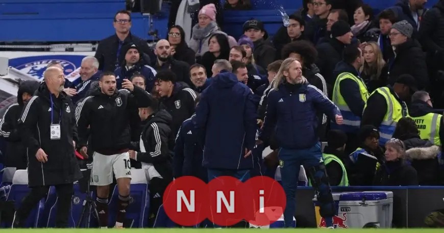 تشيلسي يتلقى غرامة كبيرة بسبب إلقاء زجاجة نحو المنطقة الفنية لأستون فيلا
