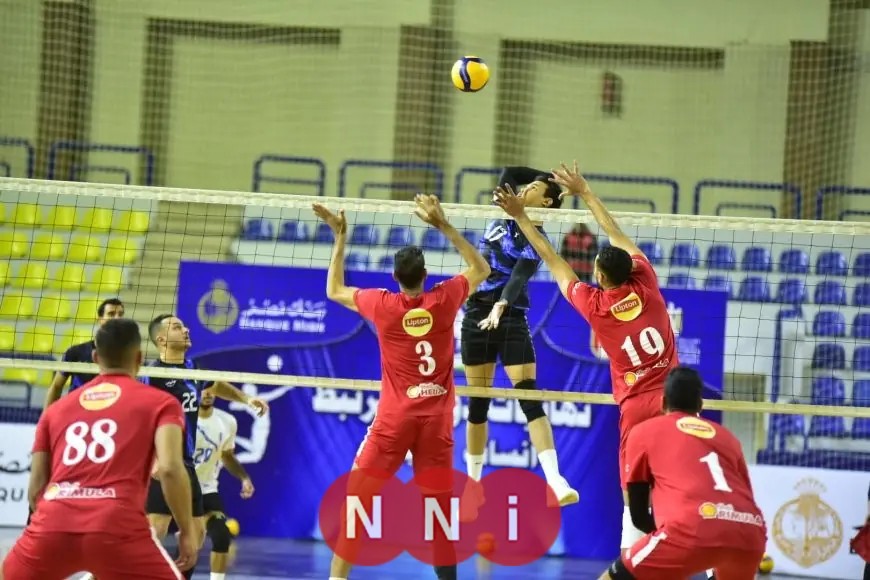 نتائج مثيرة في الجولة الثانية من الدور النهائي لدوري المرتبط للكرة الطائرة