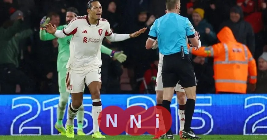 فان دايك يرد على الانتقادات بعد ليلة كارثية مع ليفربول