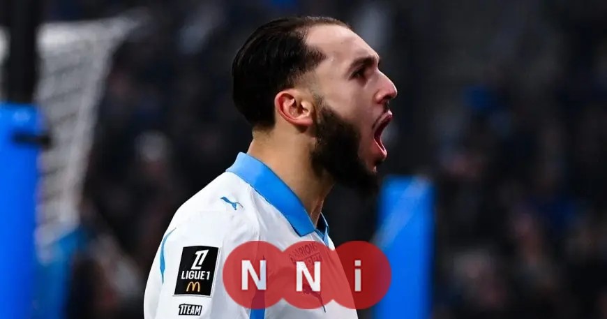 أمين غويري يتألق بهدف مذهل في مباراة القمة بالدوري الفرنسي