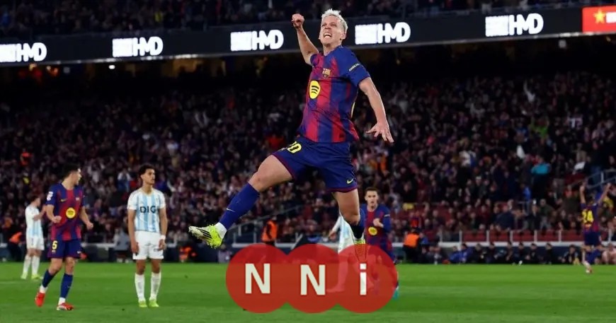 أولمو يقود برشلونة لاستعادة صدارة الدوري الإسباني بانتصار مثير على أوفيدو