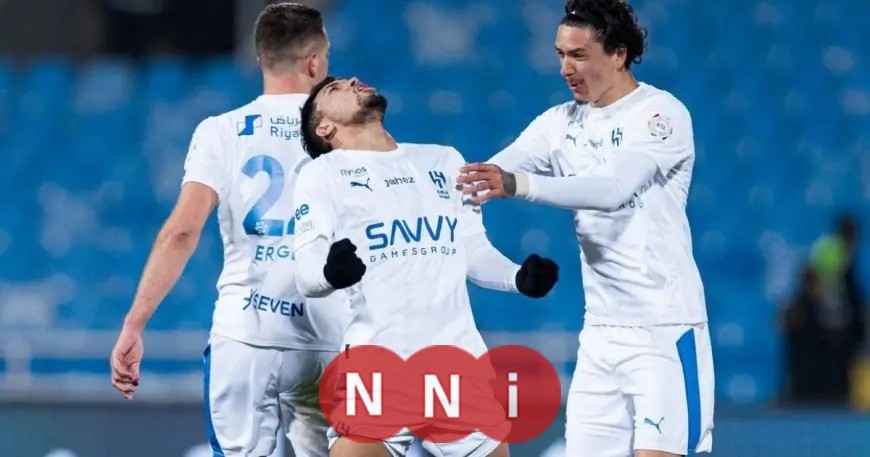 تقدم الهلال على الرياض في الشوط الأول بفضل هدف ليوناردو