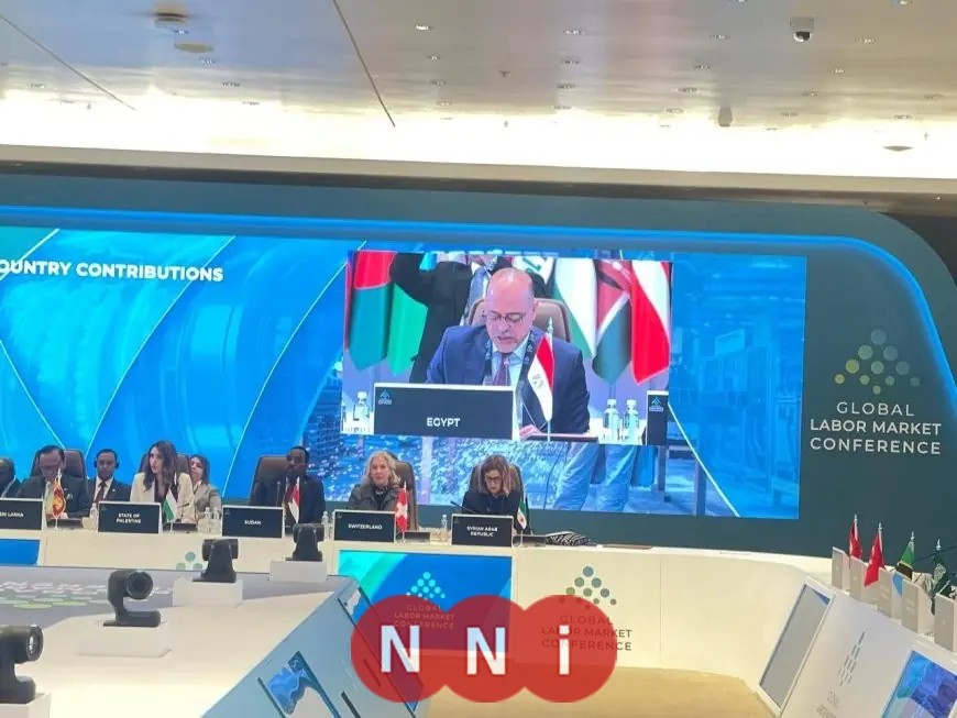 وزير العمل يمثل مصر بكلمة مؤثرة في المؤتمر الدولي لسوق العمل بالرياض بحضور وزراء عالميين