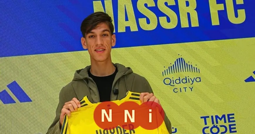 النصر السعودي يتعاقد مع العراقي حيدر عبد الكريم نجم المستقبل