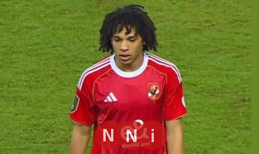 مروان عثمان يسجل هدفًا رائعًا برأسه للأهلي في مواجهة دجلة