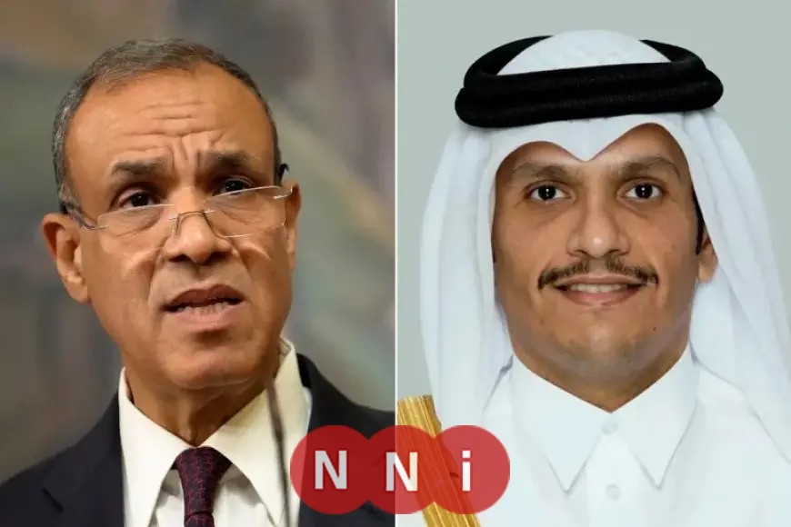 محادثة هاتفية بين وزيري الخارجية المصري والقطري لبحث سبل تهدئة التوترات الإقليمية الحالية
