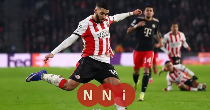 آيندهوفن يتعثر أمام بايرن رغم تألق صيباري بهدف مذهل